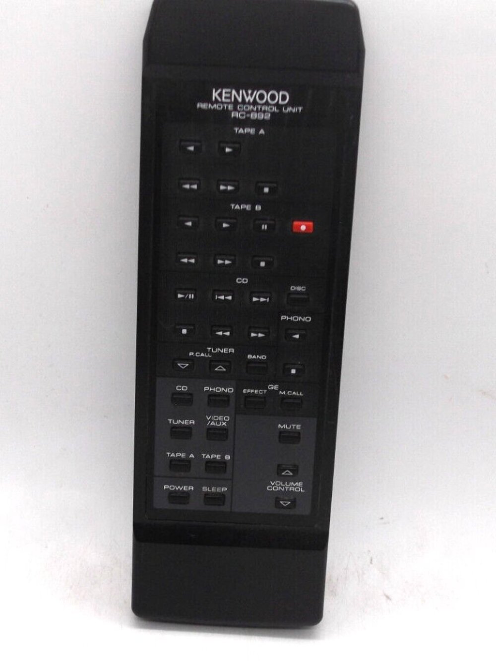 Genuine Kenwood Remote Control Unit RC-892 Cd/Tuner TESTED